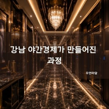 강남 야간경제가 만들어진 과정 | 도시 성장의 역사와 변화